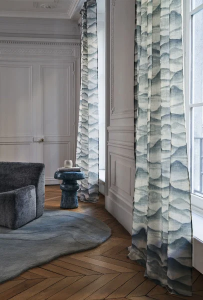 Casamance kangas Flou Pierre Bleue