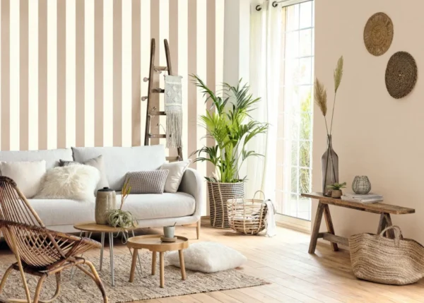 Caselio tapeet Linen Lines