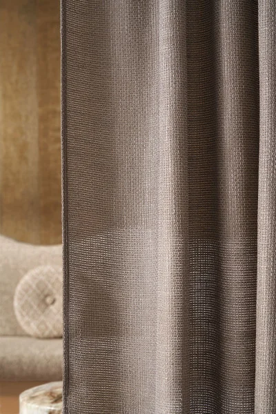 Casamance kangas Conti Brun Tabac