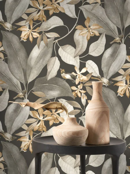 158460 Casadeco tapeet Delicacy Birdsong