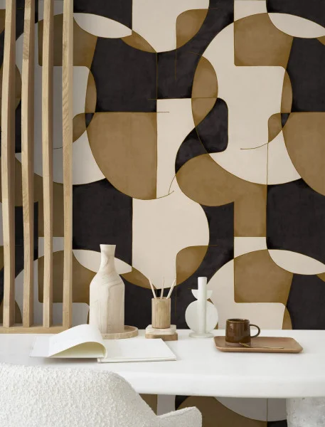 158495 Casadeco tapeet Op'Art