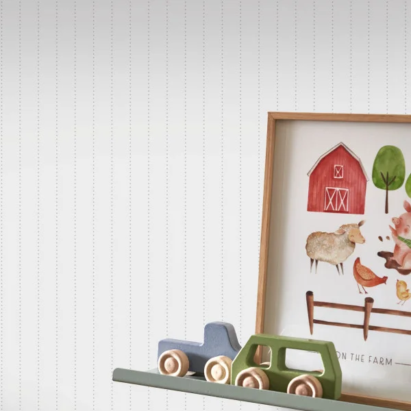 162112 Casadeco tapeet Rose & Nino Rayure Pois