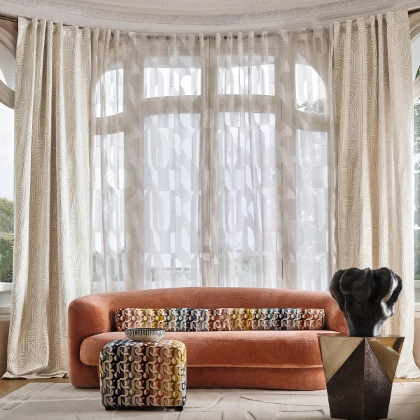 Casamance kangas Luminescence Grege