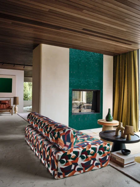 Casamance kangas Andine Topaze/Violet