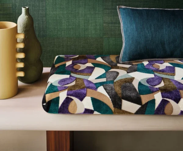 Casamance kangas Andine Topaze/Violet