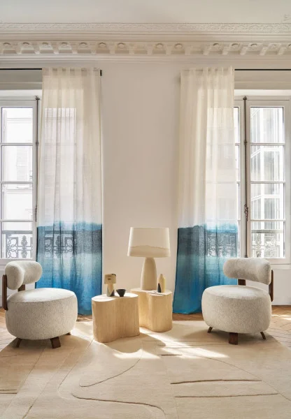 166980 Casamance kangas Haze Moutarde