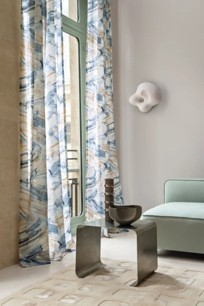 Casamance kangas Mariposa Terracotta/Nacre