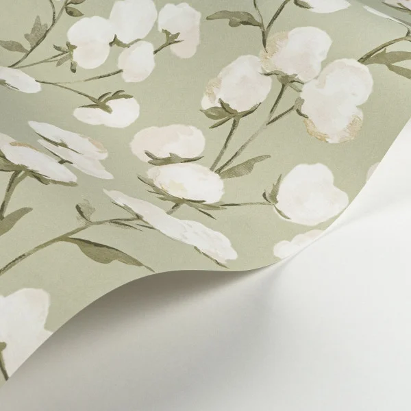 176064 Casadeco tapeet Cotton Flower