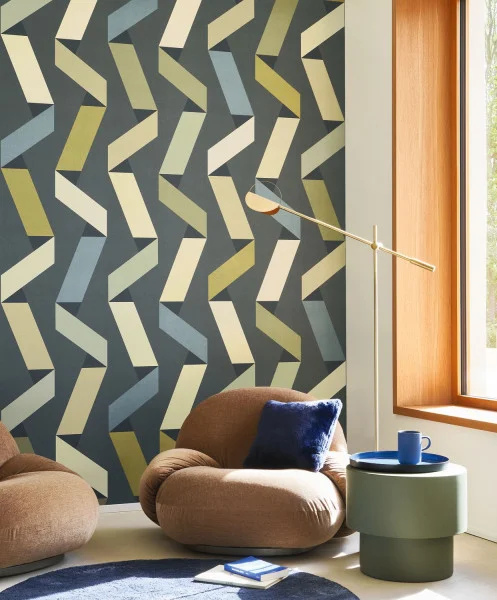 177488 Casadeco tapeet Ribbon Game