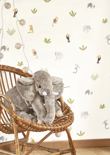 177831 Casadeco tapeet Companions Of The Jungle