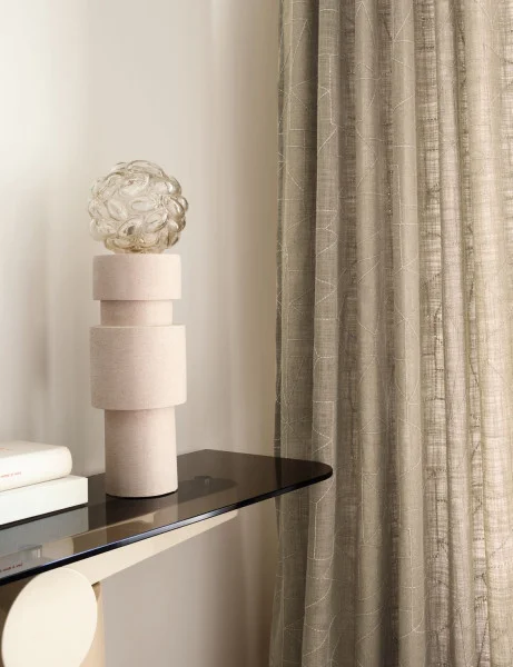 Casamance kangas Elu Recycle Beige Taupe