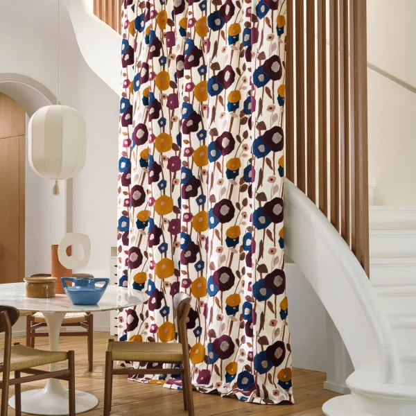 177908 Casamance kangas Manali Bleu Azurite Pourpre