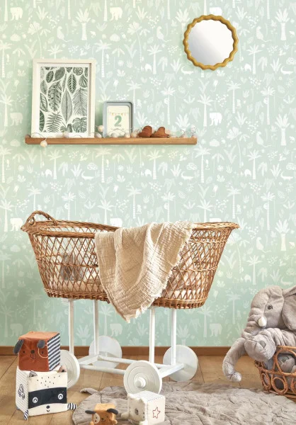 181906 Casadeco tapeet Poetic Jungle