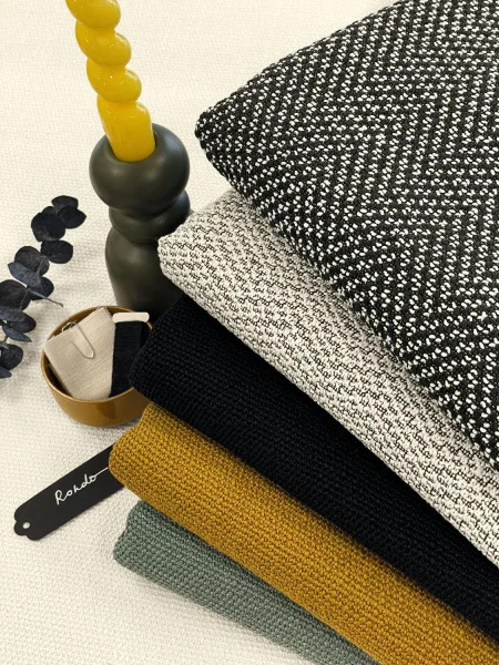 Camengo kangas Herringbone Écru