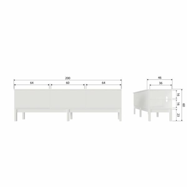 De Eekhoorn TV-stand Klink