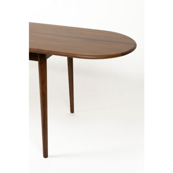 Zuiver laud Twist Table Walnut 180/240x90