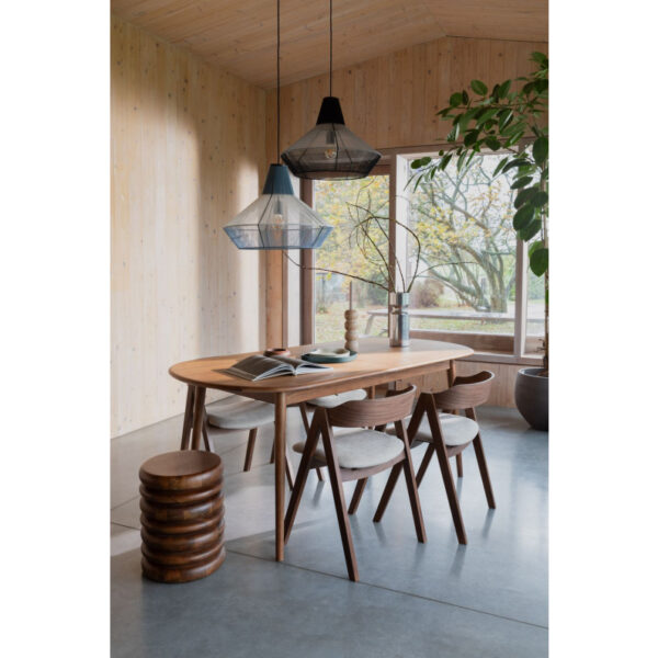 Zuiver laud Twist Table Walnut 180/240x90