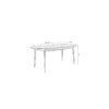Zuiver laud Twist Table Walnut 180/240x90