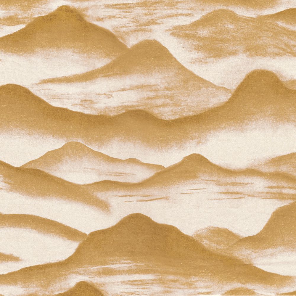 Casamance kangas Flou Moutarde