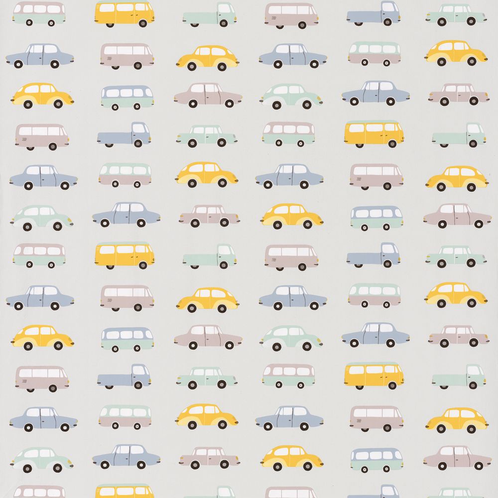 2ZIfbZuHjh Casadeco tapeet Happy Dreams All Over Vintage Cars