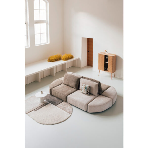 Zuiver tumba Hunter Sofa Element Pie Pouf Right