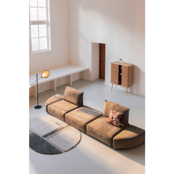 Zuiver tumba Hunter Sofa Element Pie Pouf Left