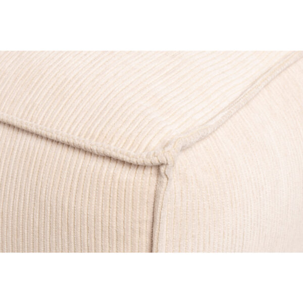 Zuiver nurgadiivan Fat Freddy Rib Sofa Left Natural