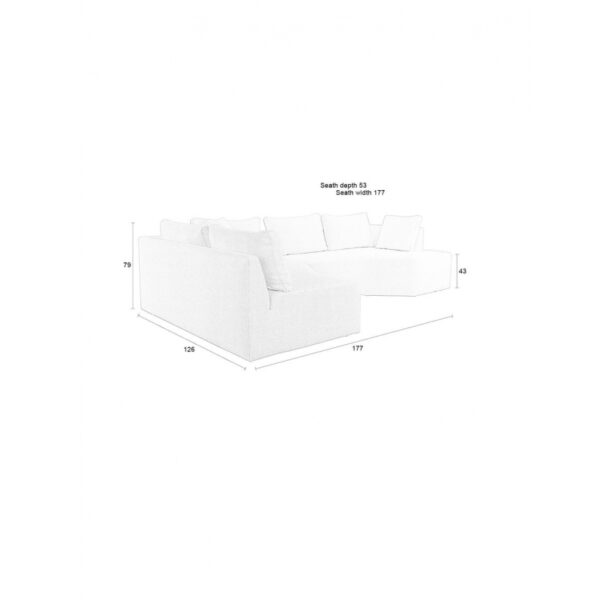 Zuiver tugitool Prosper Sofa Element 1-seater