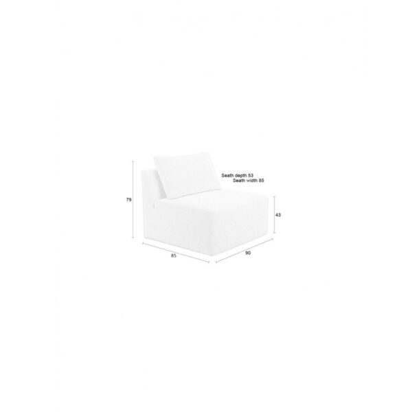 Zuiver tugitool Prosper Sofa Element 1-seater