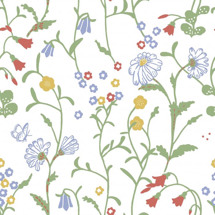 Duro tapeet Midsommar, Vit