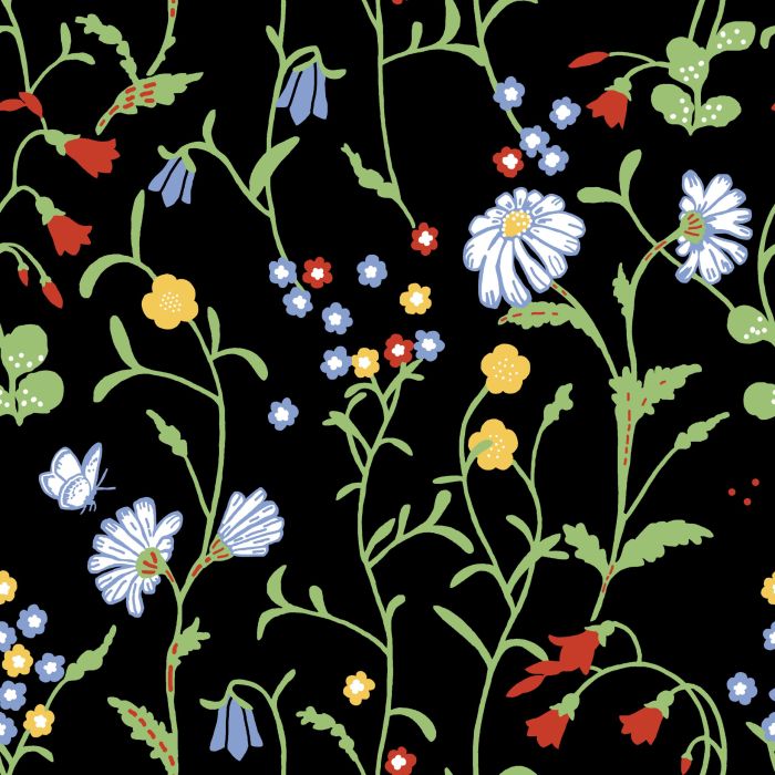 Duro tapeet Midsommar, Svart