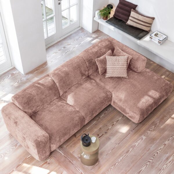 De Eekhoorn Cloud chaise longue, vasakpoolne