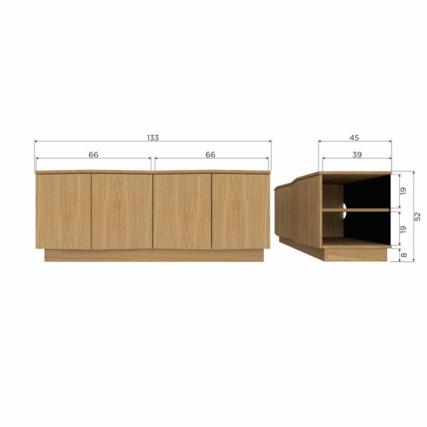 De Eekhoorn Zuma TV-unit Collection, 133cm