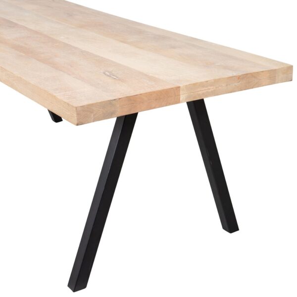 De Eekhoorn söögilaud Tablo 180x90, nelinurkne jalg