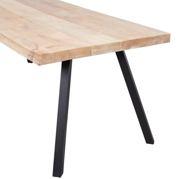 De Eekhoorn söögilaud Tablo 180x90, nelinurkne jalg