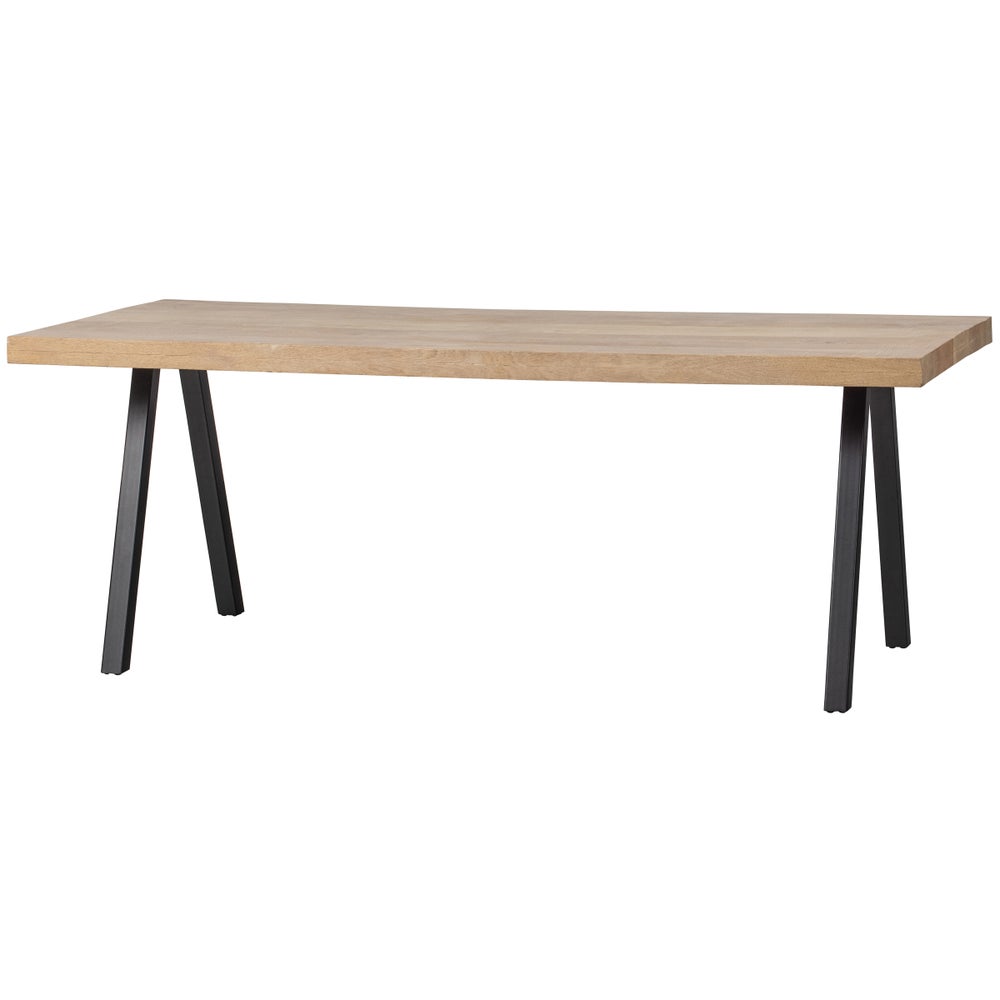 De Eekhoorn söögilaud Tablo 180x90, nelinurkne jalg