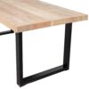 De Eekhoorn söögilaud Tablo, 180x90 U-jalg