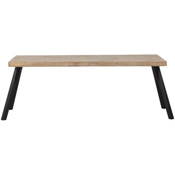 De Eekhoorn söögilaud Tablo, 180x90 ruudukujuline jalg