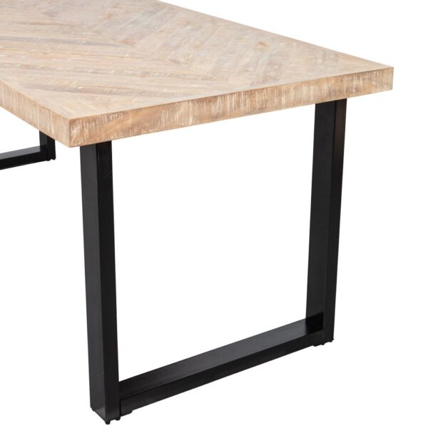 De Eekhoorn söögilaud Tablo, 180x90 U-jalg