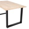 De Eekhoorn söögilaud Tablo, 160x90 U-jalg