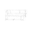 De Eekhoorn lounge diivan Couple, parempoolne