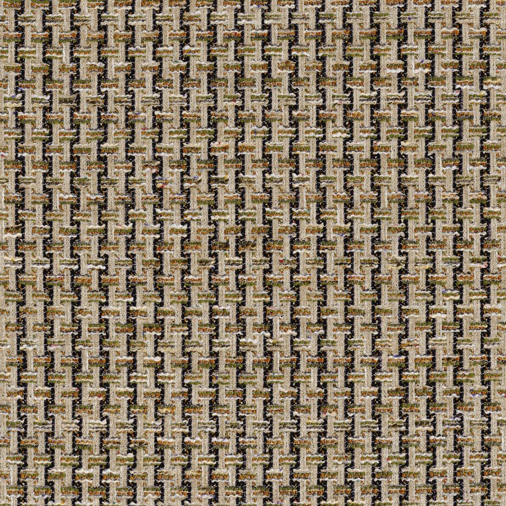 Casamance kangas Effigie Multico Kaki / Ocre