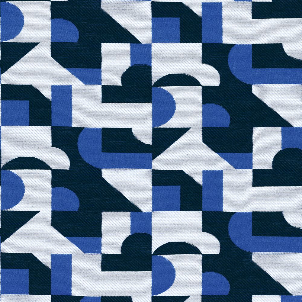 Casamance kangas Derivee Bleu Electrique