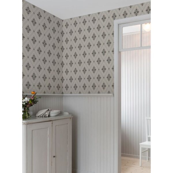 Duro tapeet Astrid, Svart/beige