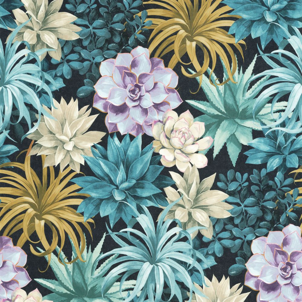 10981 - Left211 Casadeco tapeet Botanica Echeveria