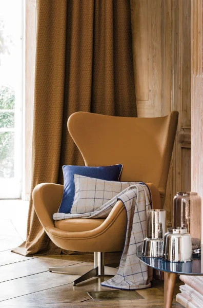 Casamance kangas Balmoral Brun Tabac