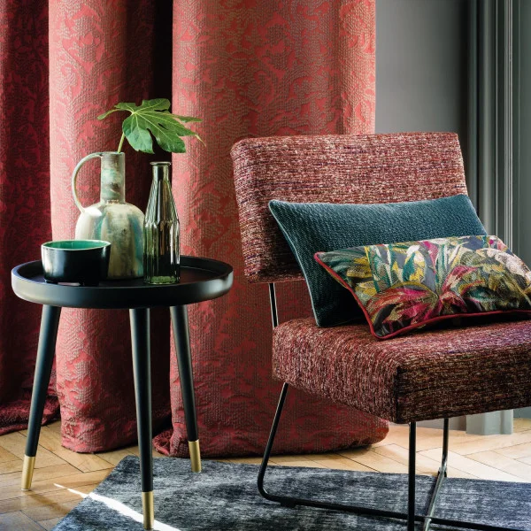 77042 Casamance kangas Hedonie Vert Mousse / Citron