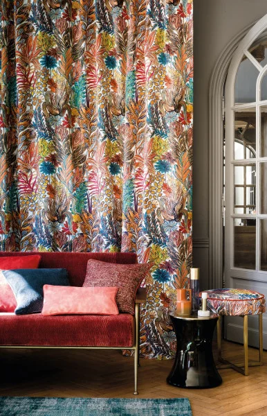 Casamance kangas Viola Mastic