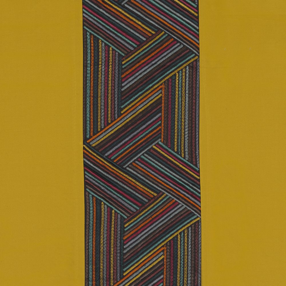 Casamance kangas Runway Jaune Or