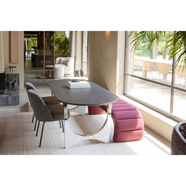De Eekhoorn Jalgade komplekt Jouw Unieke Tafel, metallkroom